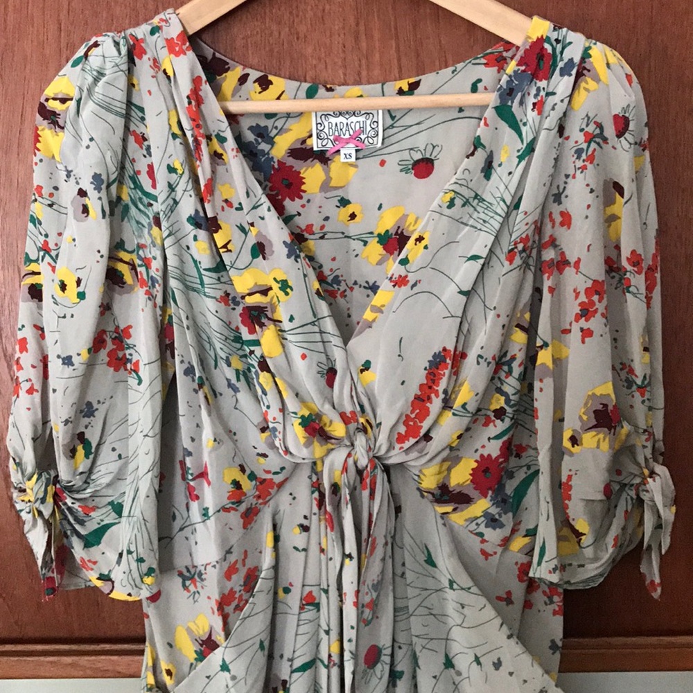 Anthropologie Baraschi brand soft silk dress - Picture 2 of 8